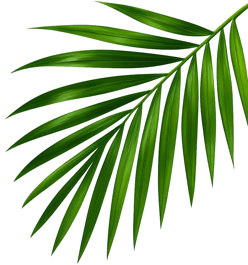 Decorative floating leaf